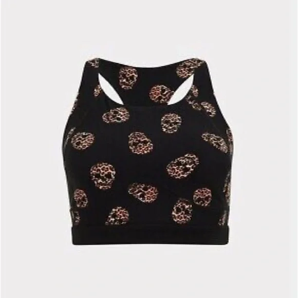 Torrid active reversible green and black sports bra - Picture 2 of 4